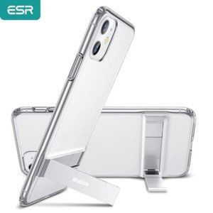 iPhone 13 clear flex case with kickstand